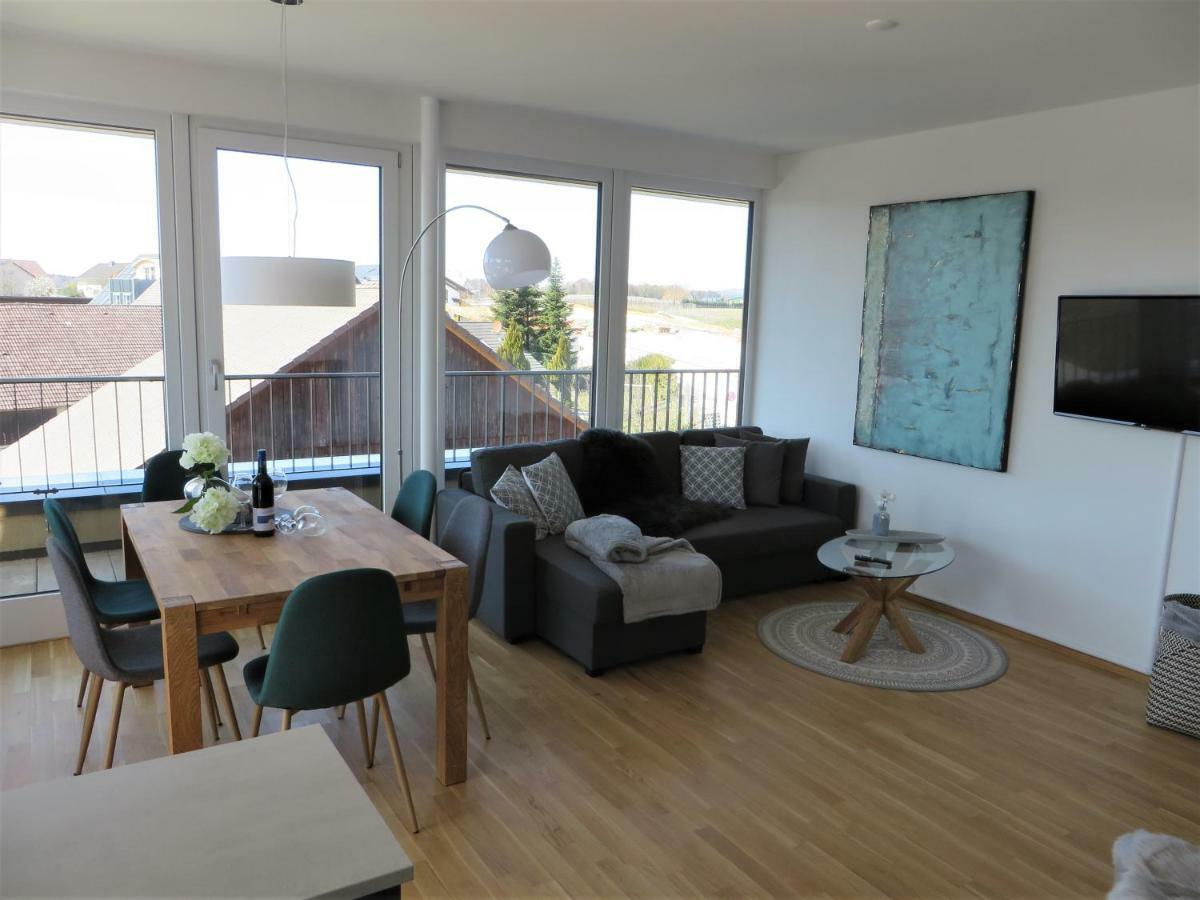 Bodensee Luxus Ferienwohnung Claudia 3 Friedrichshafen Dış mekan fotoğraf