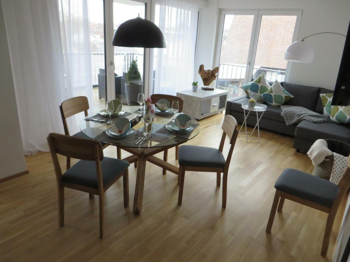 Bodensee Luxus Ferienwohnung Claudia 3 Friedrichshafen Dış mekan fotoğraf